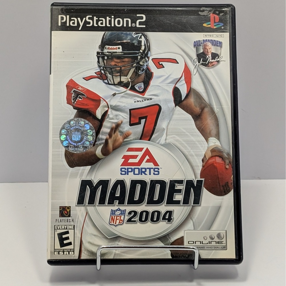 Madden NFL 2004 PS2 CIB PlayStation 2 Video Game Football EA Sports Untested